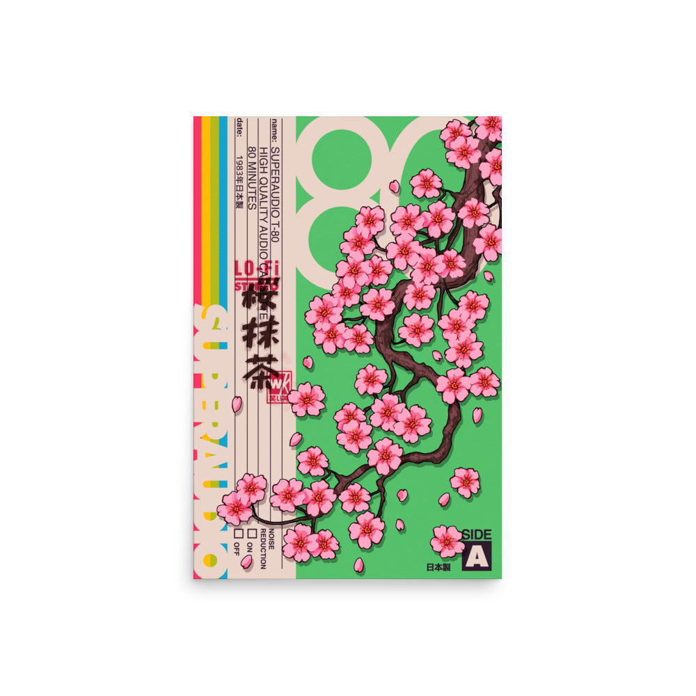 Superaudio Matcha Poster