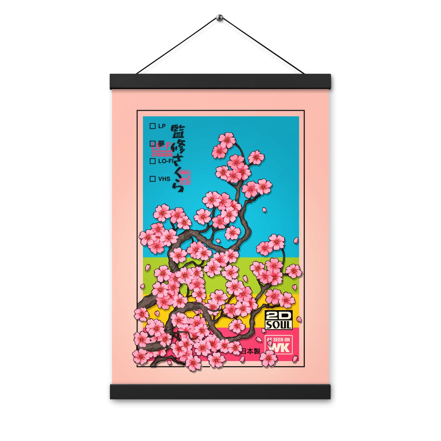 Supervisual Sakura Hanging Poster