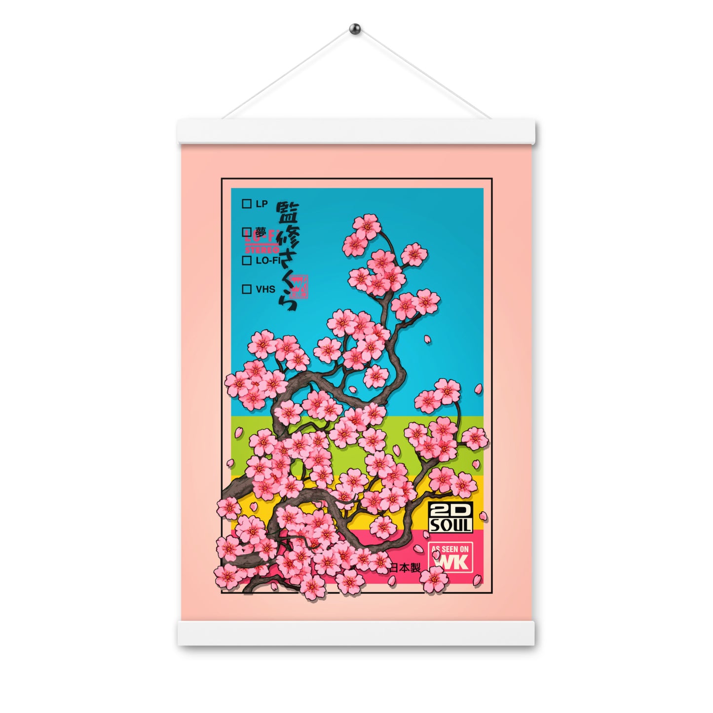 Supervisual Sakura Hanging Poster