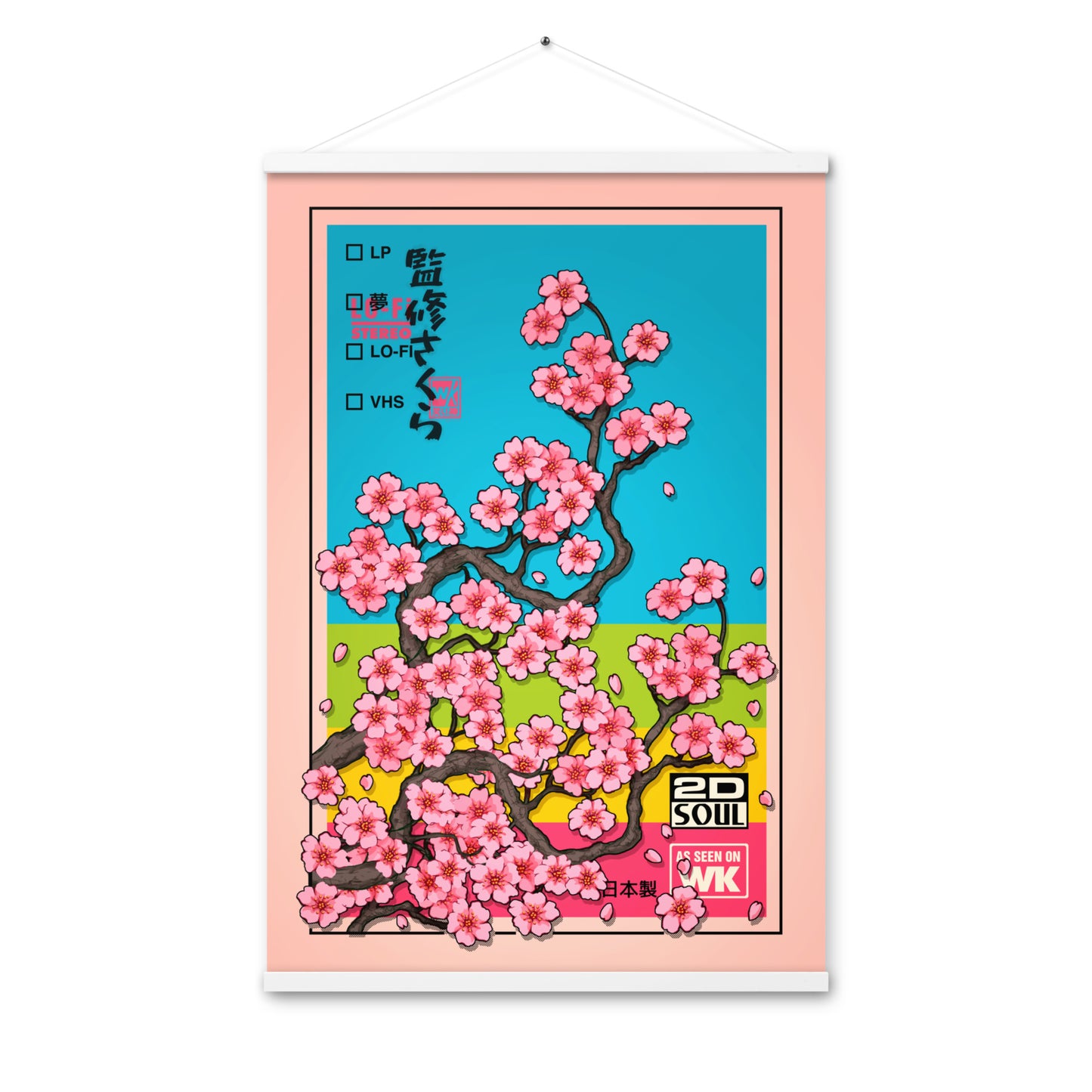 Supervisual Sakura Hanging Poster