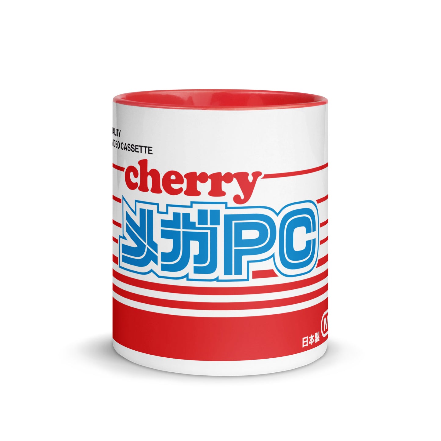 Cherry Mega PC Mug with Color Inside