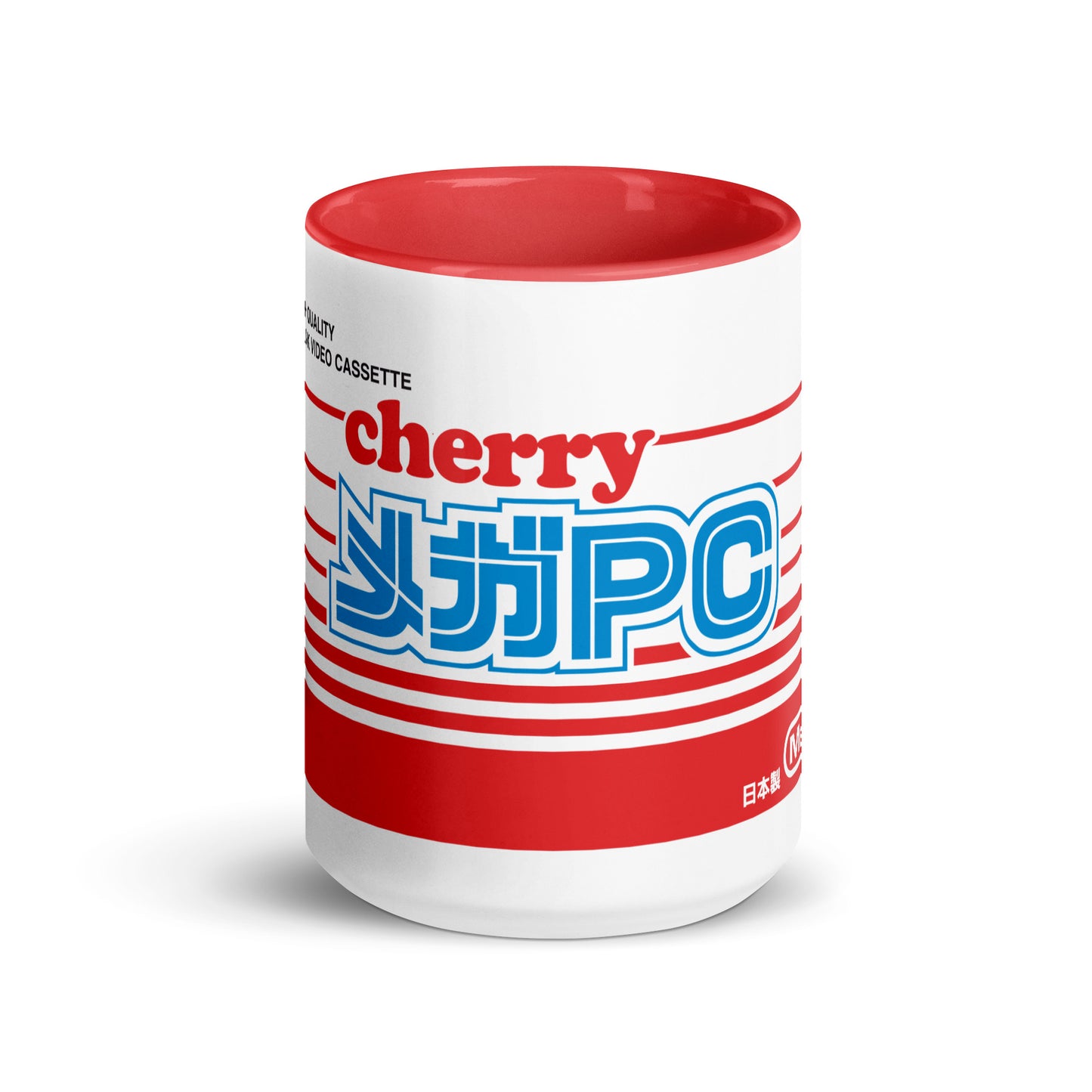 Cherry Mega PC Mug with Color Inside