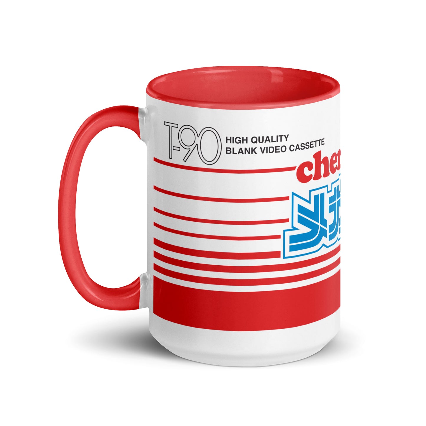 Cherry Mega PC Mug with Color Inside