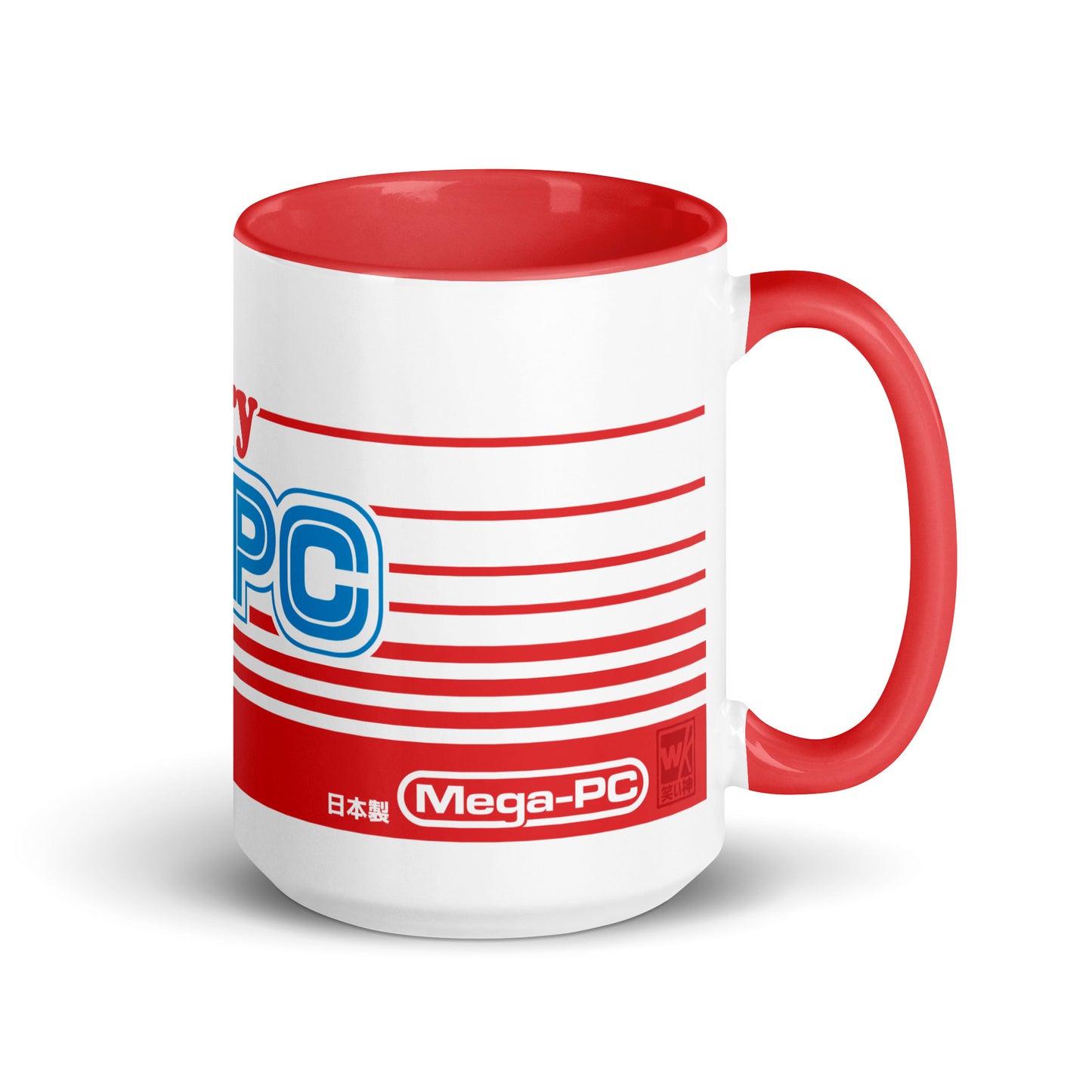 Cherry Mega PC Mug with Color Inside