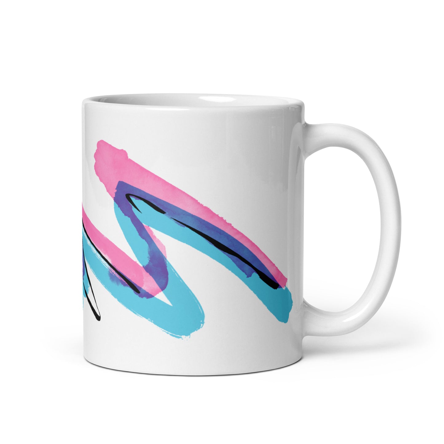 Ink 199x White glossy mug