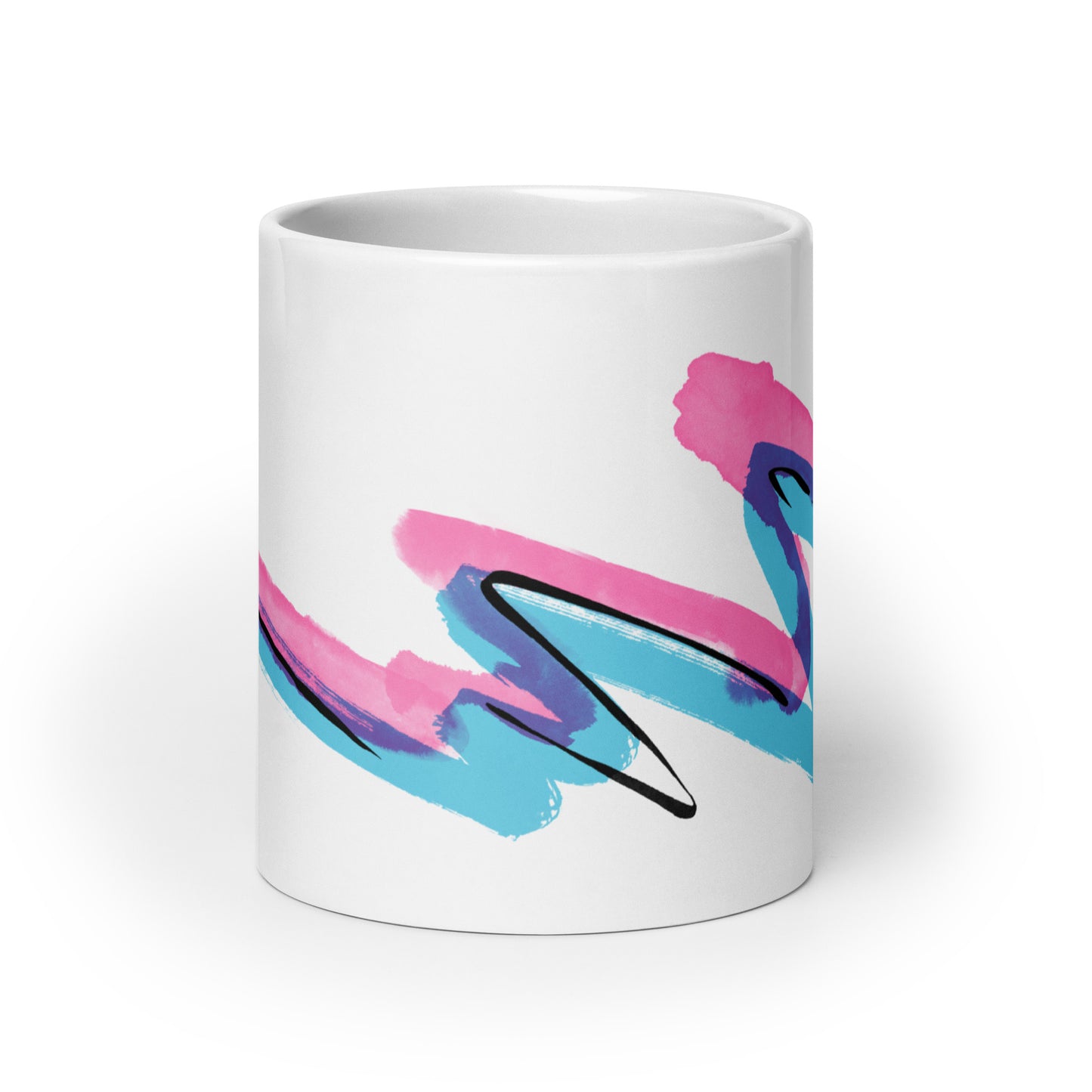 Ink 199x White glossy mug