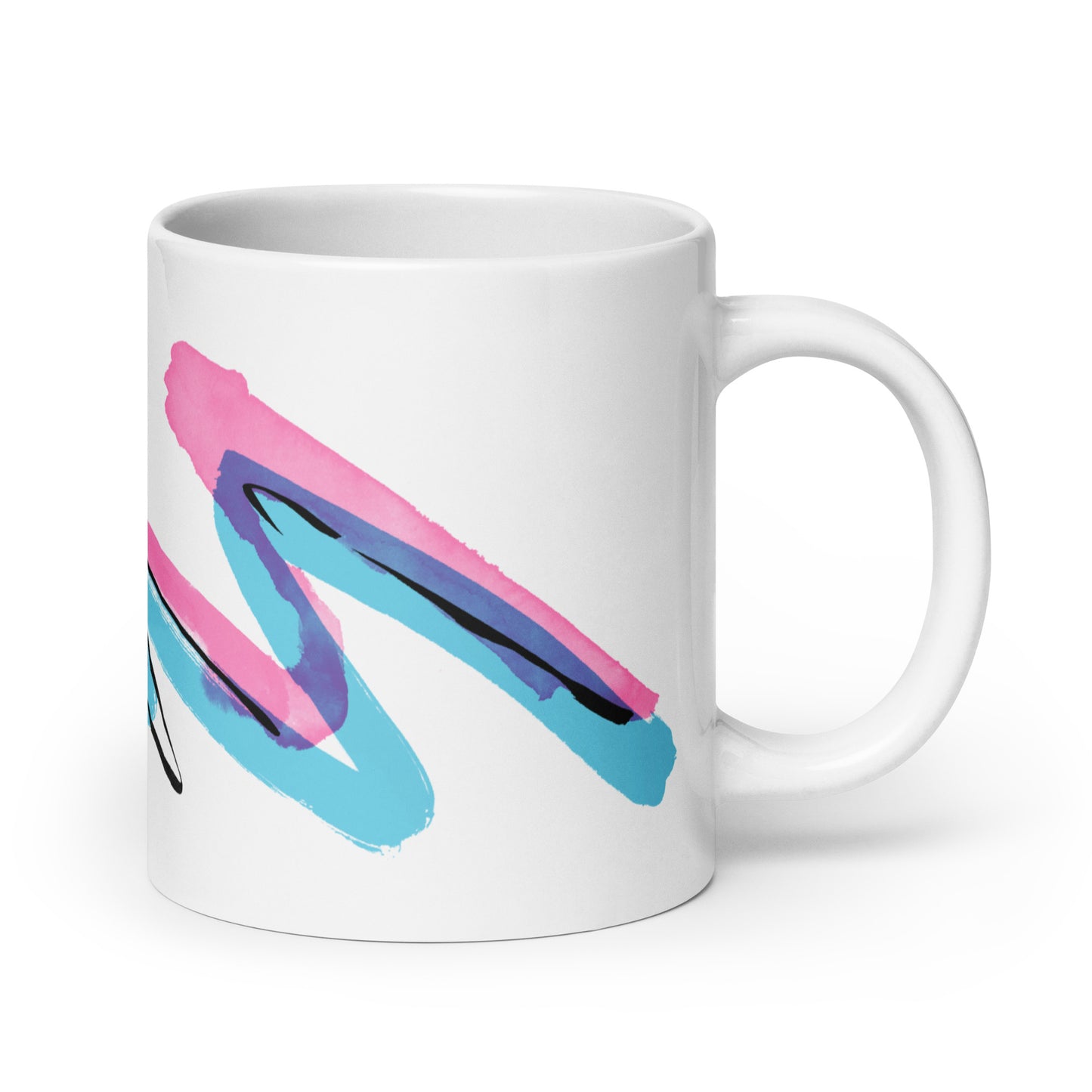 Ink 199x White glossy mug